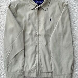 Polo Ralph Lauren Windbreaker - Men's Large - Khaki - New With Tags